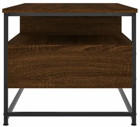 Mesa de centro 100x51x45 cm derivados madeira carvalho castanho