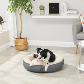 Cama para cães 70 x 18 cm (Ø x A) cinzenta escura