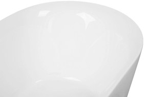 Banheira autónoma em acrílico branco 170 x 80 cm CARRERA Beliani