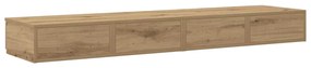 Camas de armazenamento Carvalho Artisan 160x36,5x16,5 cm Madeira desen