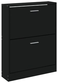 Sapateira 59x17x81 cm derivados de madeira preto