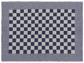 Panos de cozinha 10 pcs 50x70 cm algodão azul e branco