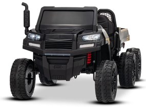 Carro elétrico para crianças RIDER 24V com tração nas quatro rodas (4X 200W), 2 Lugares bateria de lítio, rodas EVA, assento duplo em couro sintético