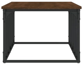 Mesa de centro 100x50x35,5 cm deriv. madeira carvalho castanho