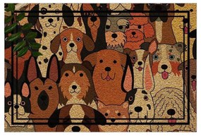 Tapete de PVC Cane Carıno – Multicolor – 40x60 cm | Tribo Home