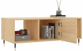 Mesa de centro 102x50x40 derivados de madeira carvalho sonoma