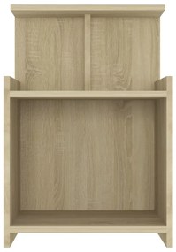 Mesa de cabeceira 40x35x60 cm derivados madeira carvalho sonoma