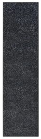 vidaXL Passadeira 100x400 cm polipropileno antracite