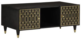 vidaXL Mesa de centro 100x54x40 cm madeira de mangueira maciça