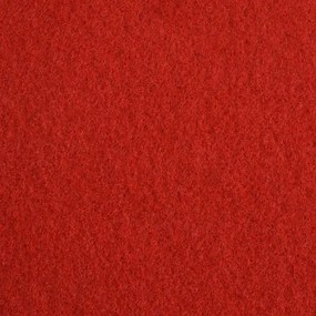 Carpete lisa para eventos 1x24 m vermelho