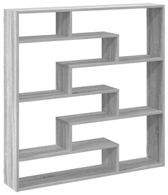 Estante parede cúbica 7 compartimentos derivados madeira