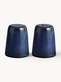 Saleiro e pimenteiro artesanal Raw, conjunto de 2