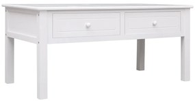 Mesa de centro 100x50x45 cm madeira branco