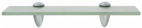 Prateleiras flutuantes 2 pcs vidro 30x20 cm 8 mm
