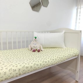 Lençol de Baixo Bebé Musselina Jardim