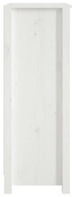 Estante 50x35x97 cm madeira de pinho maciça branco