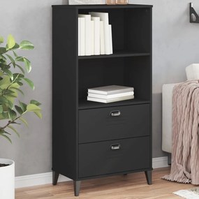 Estante VIKEN 60x35x123 cm derivados de madeira preto