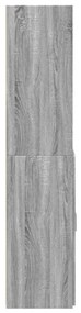 Armário alto 80x42,5x185 cm deriv. de madeira sonoma cinza