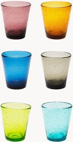 Copos Color Bubble, conjunto de 6