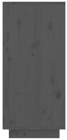 Armário consola 60x34x75 cm pinho maciço cinza