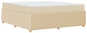 Estrutura da Cama Outros Creme 180 x 200 cm tecido
