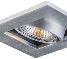 Conjunto de 10 focos embutidos em aço - Qure Moderno