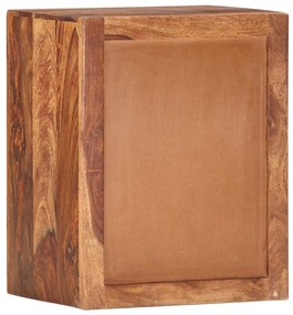 Mesa de cabeceira 40x30x50 cm madeira de acácia maciça