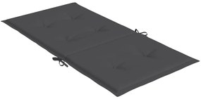 Almofadões lombares p/ cadeiras 2pcs 100x50x4cm mesclado tecido