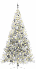 Árvore de Natal Prateado 210 cm PET