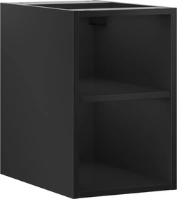 Mexen Box-A armário aberto com prateleira 30 cm, preto mate - 91AX2-0300-470-0-71