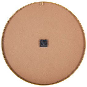 Relógio de parede dourado ø 60 cm COMPORTA Beliani