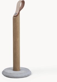 Suporte para rolos de cozinha em madeira de carvalho Grab