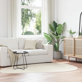 Tapete 'HUARTE'de pelo curto, suave e lavável em creme 160x230 cm