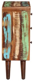 Aparador 55x30x80 cm madeira recuperada maciça