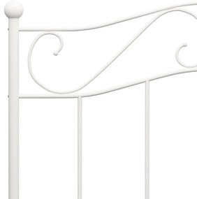Estrutura de cama metal 90x200 cm branco