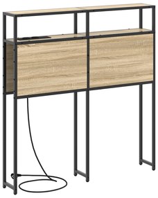 Cabeceira de armazenamento Carvalho sonoma 75 cm