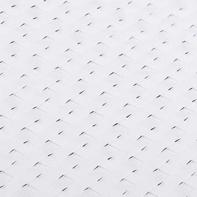 Tela de varanda 400x80 cm vime PE branco