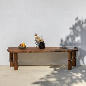 Móvel TV Ida – Nogueira – 140x40x35 cm