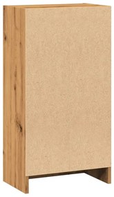 Estante 40x24x76 cm derivados de madeira carvalho artisiano