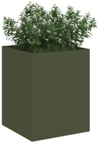 Vaso de Jardim Verde Azeitona 50 x 32 x 40 cm