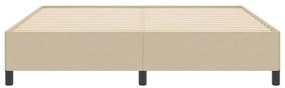 Base de Cama vidaXL Verde Claro Cinza 180x200 cm Tecido Canelado