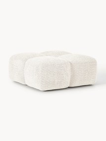 Pufe em teddy-bouclé Tayla