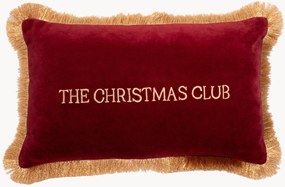 Almofada em veludo The Christmas Club