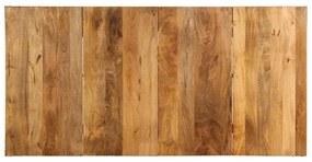 Mesa de jantar 200x100x75 cm madeira de mangueira maciça