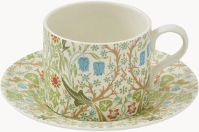 Chávena de chá com pires em porcelana Blackthorn