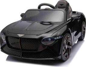 Carro elétrico para crianças Bentley Bacalar 12V, portas que se abrem para cima, controlo remoto 2,4 GHz, luzes LED, entrada USB/AUX, suspensão, bater