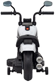 Mota elétrica para crianças 6V, Chopper FASTER, 2 a 5 anos Branca