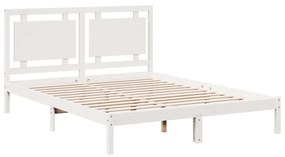 Cama extra longa sem colchão 160x220 cm madeira maciça