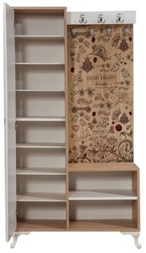 Hall Stand Inci – Carvalho Sonoma – 100x190x36 cm