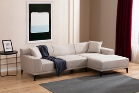Sofá de Canto Petra – Branco – 145 x 250 cm
